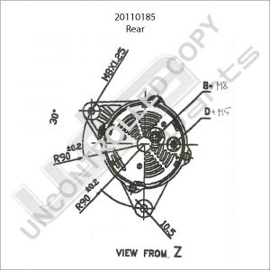 Prestolite Alternator 12V 70A