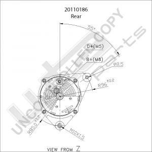 Prestolite Alternator 12V 70A Citrtoen, Peugeot