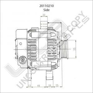 Prestolite Alternator 12V 70A