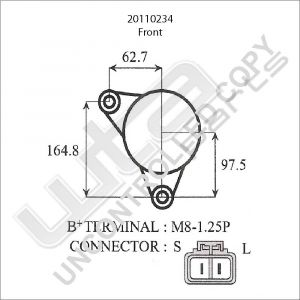 Prestolite Alternator 12V 90A