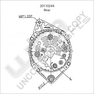 Prestolite Alternator 12V 80A