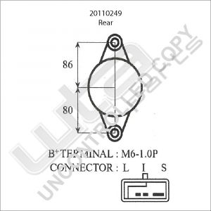 Prestolite Alternator 12V 85A