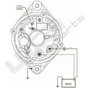 Prestolite Alternator 12V 65A Case