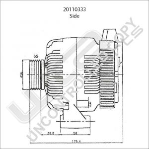 Prestolite Alternator 12V 90A