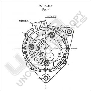 Prestolite Alternator 12V 90A