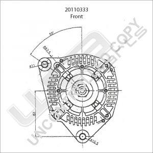 Prestolite Alternator 12V 90A