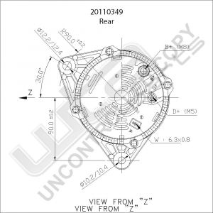 Prestolite Alternator 12V 90A