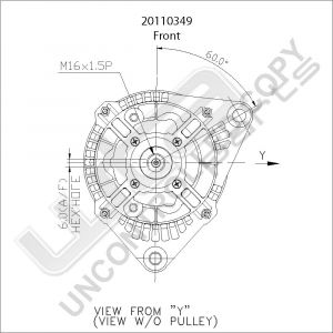 Prestolite Alternator 12V 90A