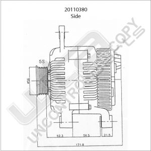 Prestolite Alternator 12V 80A