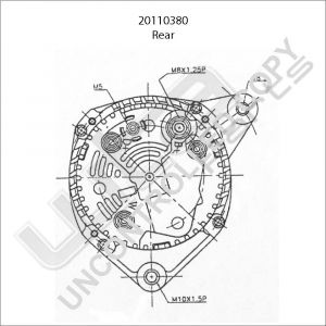 Prestolite Alternator 12V 80A