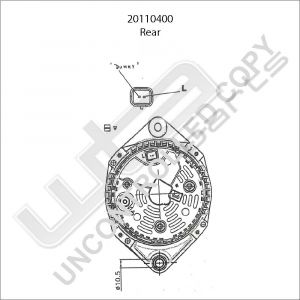 Prestolite Alternator 12V 75A Renaul Clio2