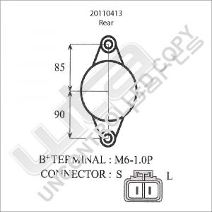 Prestolite Alternator 12V 70A