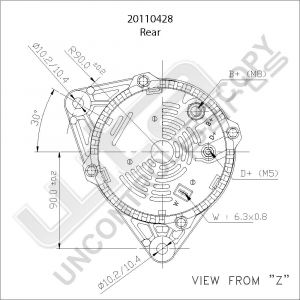 Prestolite Alternator 12V 90A