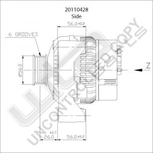 Prestolite Alternator 12V 90A