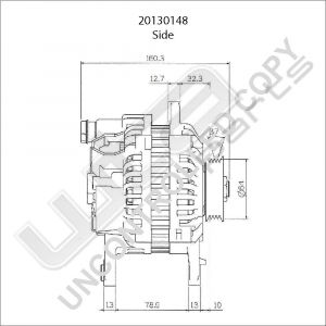 Prestolite Alternator 12V 90A