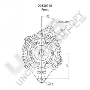 Prestolite Alternator 12V 90A