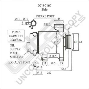 Prestolite Alternator 12V 85A Kia Carnival