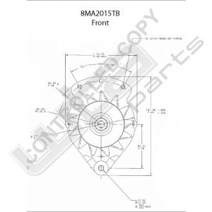 Prestolite Alternator 12V 90A