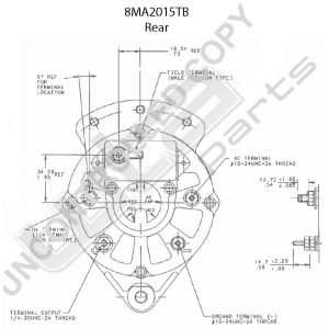 Prestolite Alternator 12V 90A