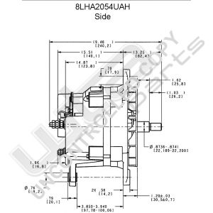 Prestolite Alternator 12V  110A