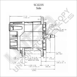 Prestolite Alternator 12V 185A