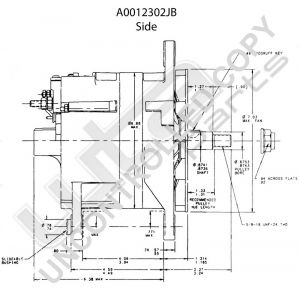 Prestolite Alternator 38V 60A