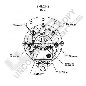 Prestolite Alternator 12V 65A