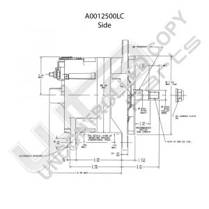 Prestolite Alternator 12V 105A