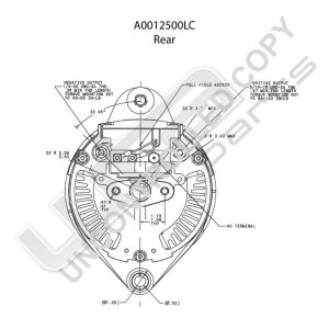 Prestolite Alternator 12V 105A