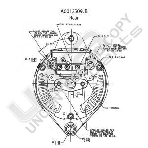 Prestolite Alternator 24V 60A