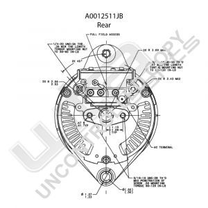 Prestolite Alternator 24V 90A