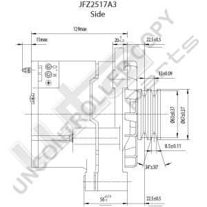 Prestolite  Alternator 24V 60A