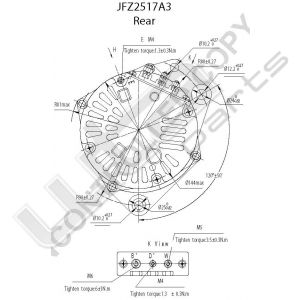 Prestolite  Alternator 24V 60A