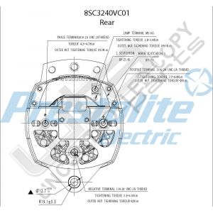 Prestolite Alternator 24V 150A