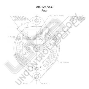 Prestolite Alternator 12V 130A