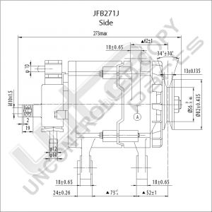 Prestolite  Alternator 24V 70A