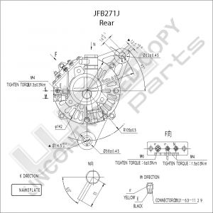 Prestolite  Alternator 24V 70A