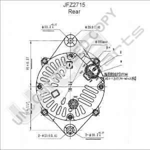 Prestolite  Alternator 24V 70A