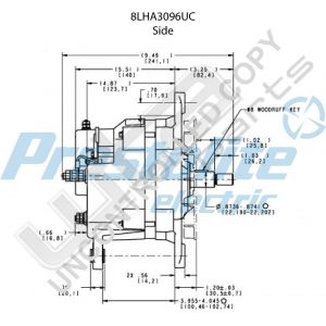 Prestolite  Alternator 24V 110A