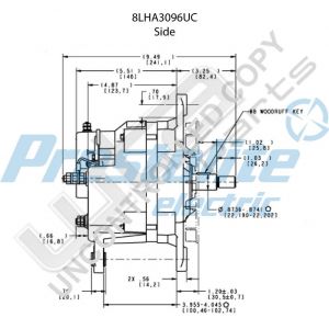 Prestolite Alternator 24V 110A