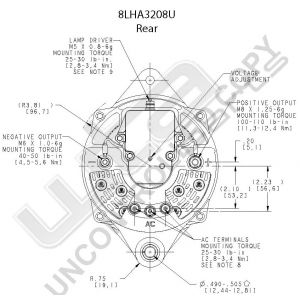 Prestolite Alternator 24V 110Aajust reg e/coat