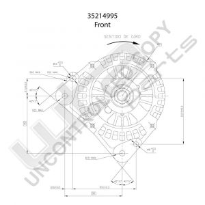 Prestolite Alternator 12V 110A