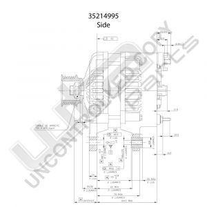 Prestolite Alternator 12V 110A