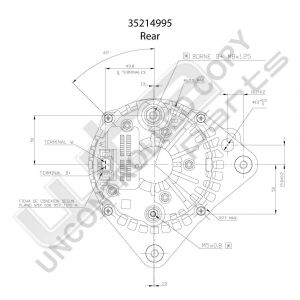 Prestolite Alternator 12V 110A