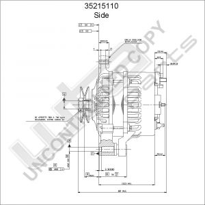 Prestolite Alternator 12V 100A