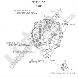 Prestolite Alternator 12V 100A