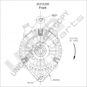 Prestolite Alternator 12V 70A