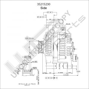 Prestolite Alternator 12V 70A