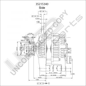 Prestolite Alternator 12V 80A Fiat Ducato