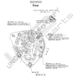 Prestolite Alternator 12V 110A